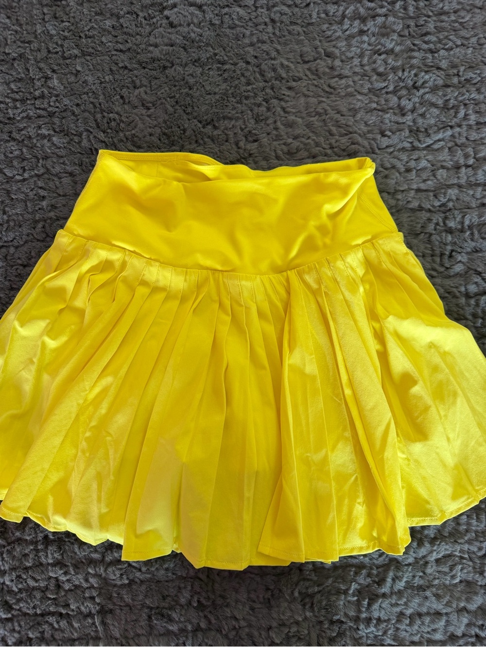 all in motion Yellow Pleated Skort